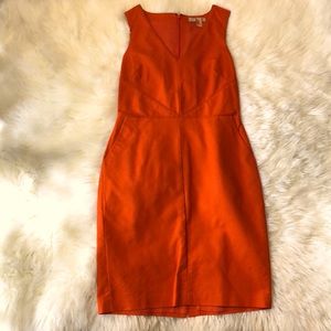 Banana Republic Orange Sheath Dress